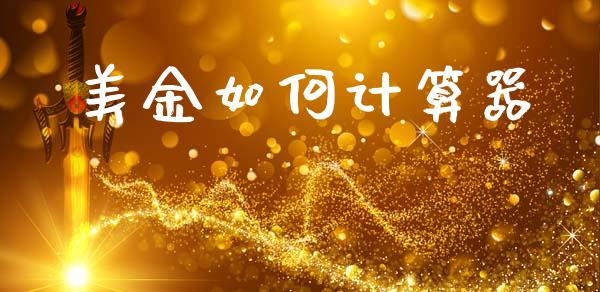 美金如何计算器_https://www.fcdydaikuan.com_德指期货直播_第1张