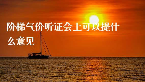阶梯气价听证会上可以提什么意见_https://www.fcdydaikuan.com_恒生指数直播室_第1张