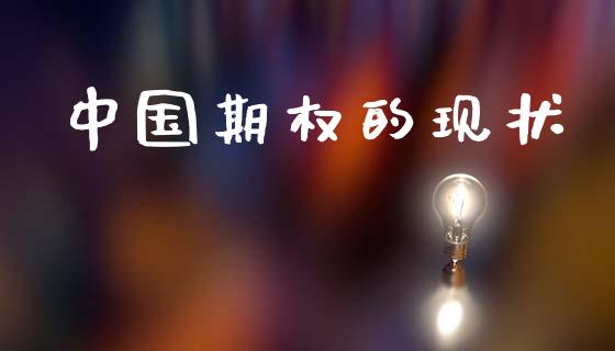 中国期权的现状_https://www.fcdydaikuan.com_恒指期货直播_第1张