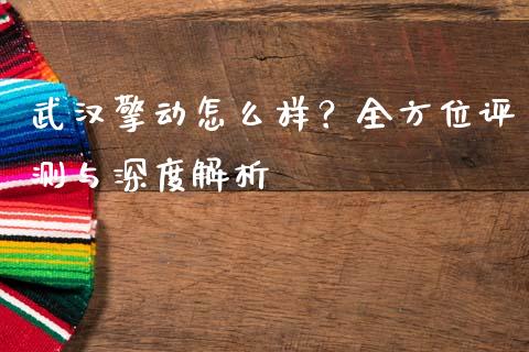 武汉擎动怎么样？全方位评测与深度解析_https://www.fcdydaikuan.com_恒生指数直播室_第1张
