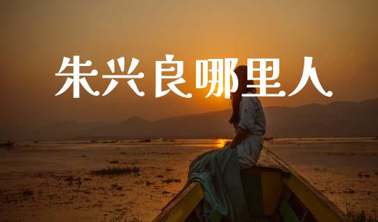 朱兴良哪里人_https://www.fcdydaikuan.com_黄金期货直播_第1张