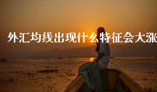 外汇均线出现什么特征会大涨_https://www.fcdydaikuan.com_德指期货直播_第1张