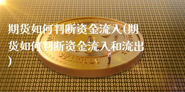 期货如何判断资金流入(期货如何判断资金流入和流出)_https://www.fcdydaikuan.com_德指期货直播_第1张