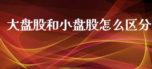 大盘股和小盘股怎么区分_https://www.fcdydaikuan.com_恒生指数直播室_第1张