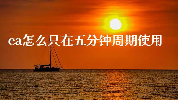 ea怎么只在五分钟周期使用_https://www.fcdydaikuan.com_黄金期货直播_第1张