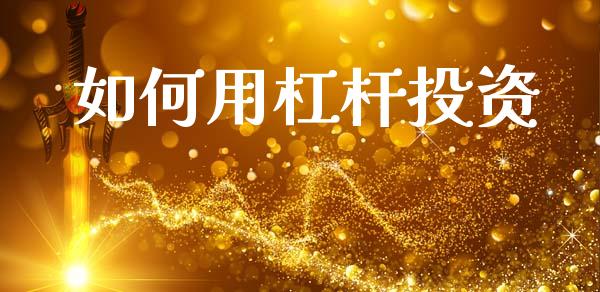 如何用杠杆投资_https://www.fcdydaikuan.com_德指期货直播_第1张