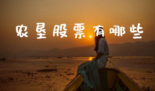 农垦股票有哪些_https://www.fcdydaikuan.com_德指期货直播_第1张