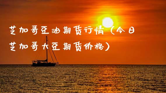 芝加哥豆油期货行情（今日芝加哥大豆期货价格）_https://www.fcdydaikuan.com_德指期货直播_第1张
