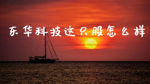 东华科技这只股怎么样_https://www.fcdydaikuan.com_恒指期货直播_第1张