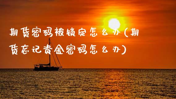 期货密码被锁定怎么办(期货忘记资金密码怎么办)_https://www.fcdydaikuan.com_德指期货直播_第1张