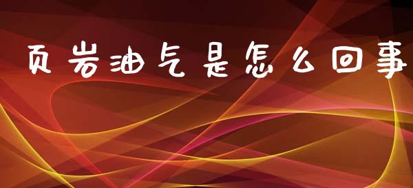 页岩油气是怎么回事_https://www.fcdydaikuan.com_德指期货直播_第1张