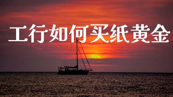 工行如何买纸黄金_https://www.fcdydaikuan.com_黄金期货直播_第1张