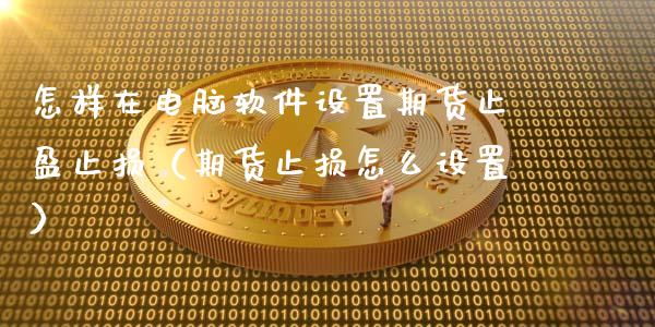 怎样在电脑软件设置期货止盈止损（期货止损怎么设置）_https://www.fcdydaikuan.com_黄金期货直播_第1张