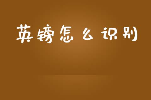 英镑怎么识别_https://www.fcdydaikuan.com_德指期货直播_第1张