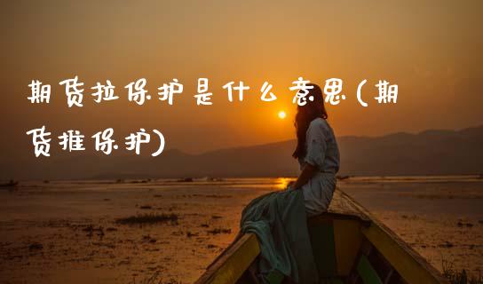期货拉保护是什么意思(期货推保护)_https://www.fcdydaikuan.com_黄金期货直播_第1张