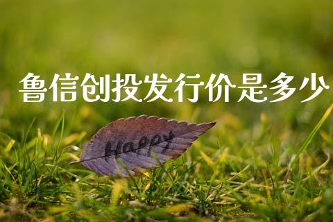 鲁信创投发行价是多少_https://www.fcdydaikuan.com_恒指期货直播_第1张