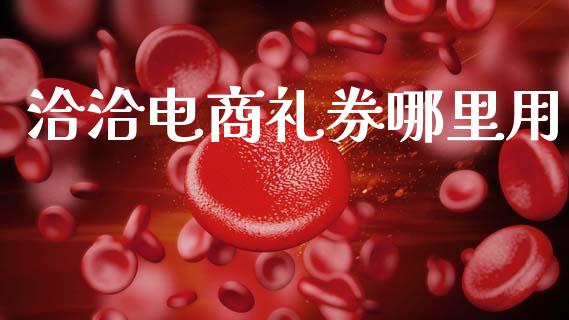 洽洽电商礼券哪里用_https://www.fcdydaikuan.com_恒指期货直播_第1张