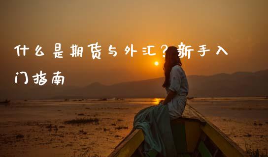 什么是期货与外汇？新手入门指南_https://www.fcdydaikuan.com_恒指期货直播_第1张