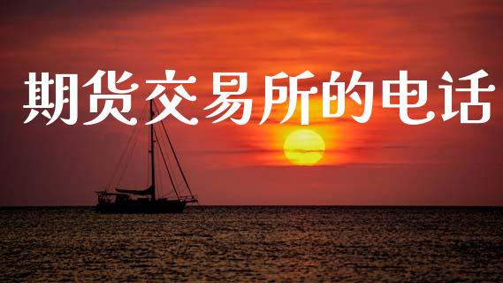 期货交易所的电话_https://www.fcdydaikuan.com_德指期货直播_第1张