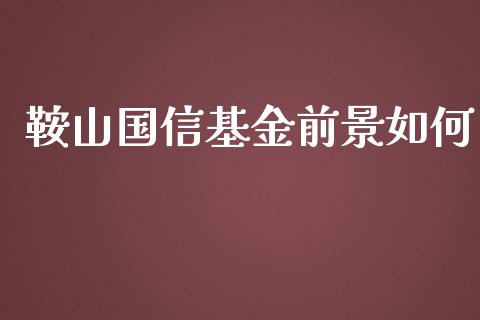 鞍山国信基金前景如何_https://www.fcdydaikuan.com_恒生指数直播室_第1张