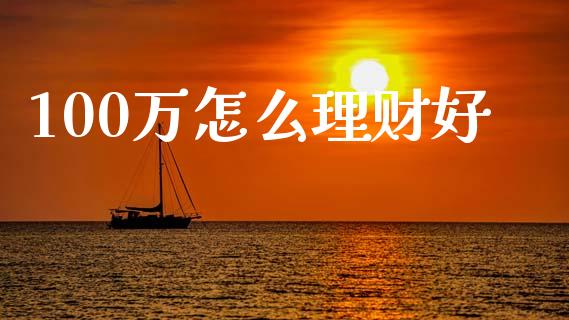 100万怎么理财好_https://www.fcdydaikuan.com_德指期货直播_第1张