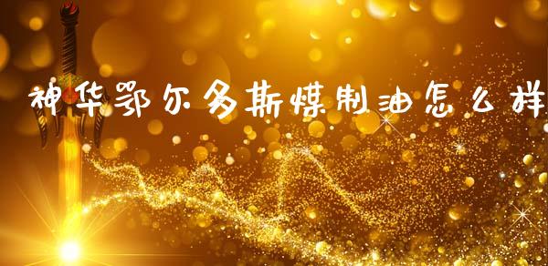 神华鄂尔多斯煤制油怎么样_https://www.fcdydaikuan.com_恒生指数直播室_第1张
