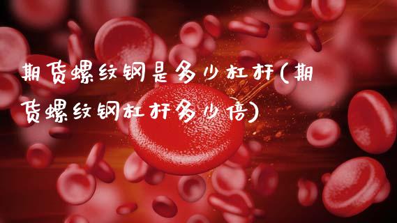 期货螺纹钢是多少杠杆(期货螺纹钢杠杆多少倍)_https://www.fcdydaikuan.com_恒指期货直播_第1张