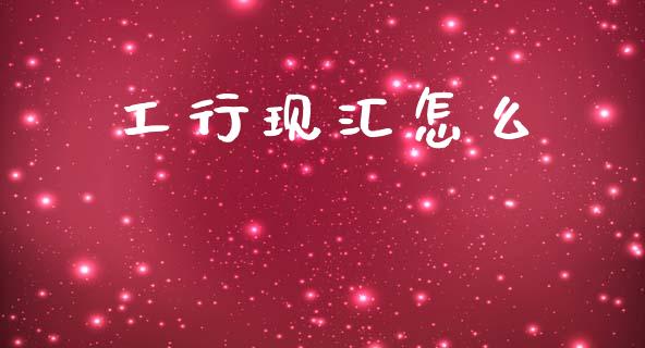工行现汇怎么_https://www.fcdydaikuan.com_恒指期货直播_第1张