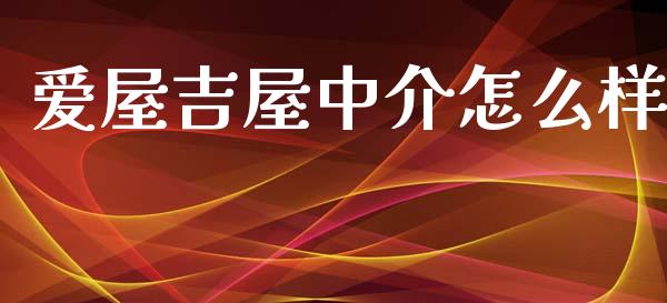 爱屋吉屋中介怎么样_https://www.fcdydaikuan.com_黄金期货直播_第1张