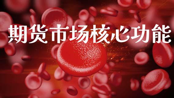 期货市场核心功能_https://www.fcdydaikuan.com_黄金期货直播_第1张