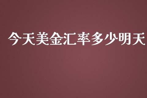 今天美金汇率多少明天_https://www.fcdydaikuan.com_恒生指数直播室_第1张
