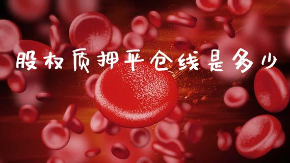 股权质押平仓线是多少_https://www.fcdydaikuan.com_德指期货直播_第1张